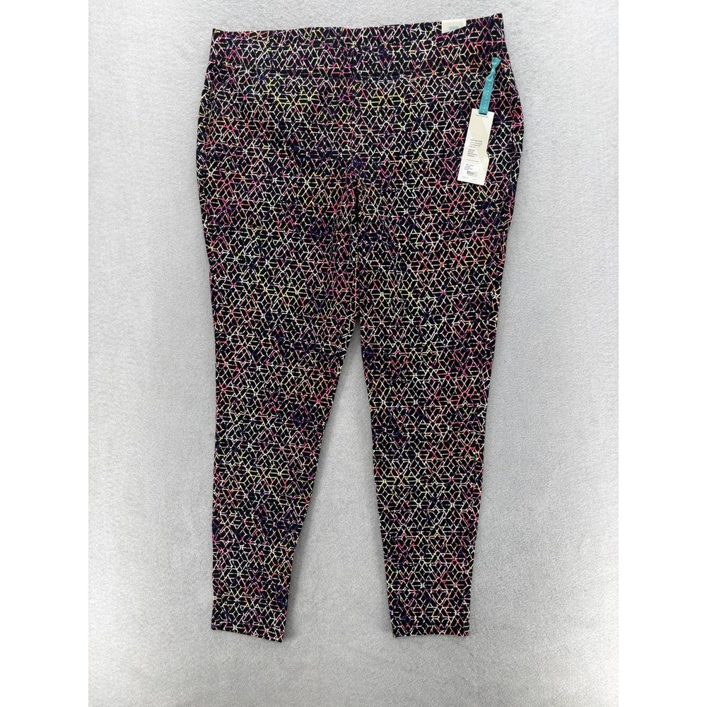 Lane Bryant LIVI Active Leggings Womens 18/20 Geo Print Antimicrobial Stretch